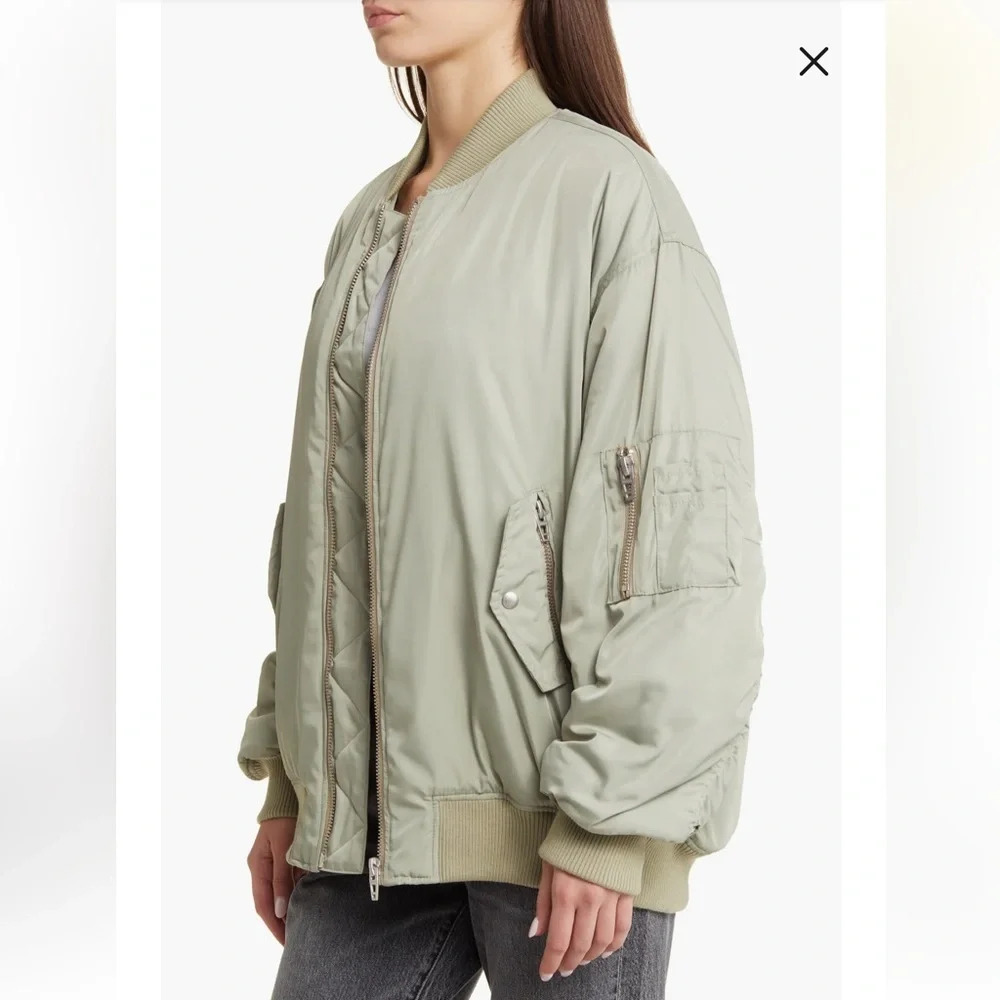 BlankNYC Oversized Bomber Jacket, sold at Revolve - Picture 4 of 6